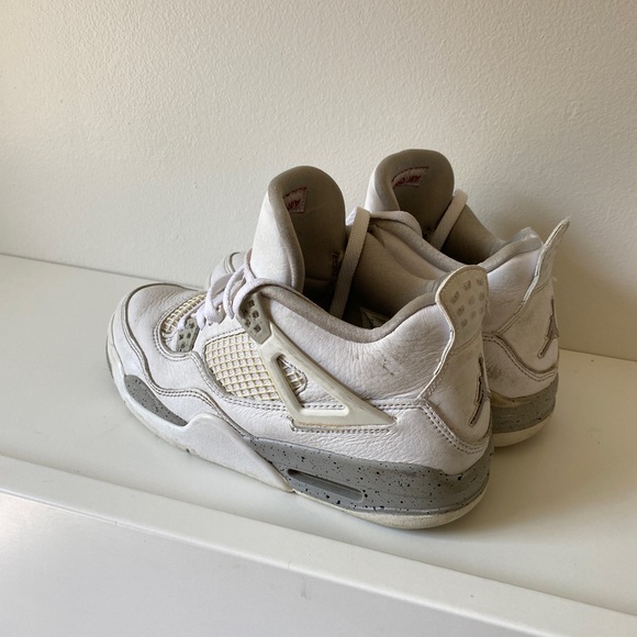 Air Jordan 4 Retro GS ‘White Oreo’, size US W 8.5 - Picture 2 of 8